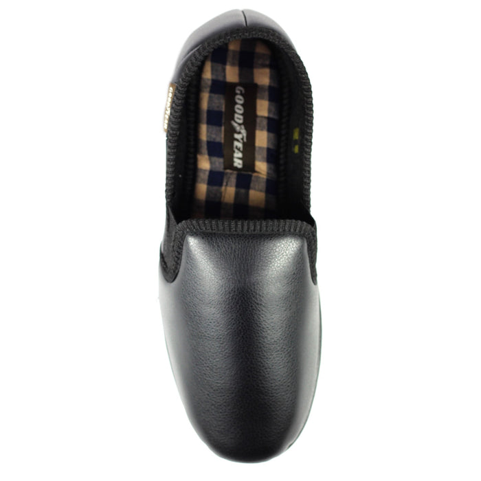 Trent Black Slipper