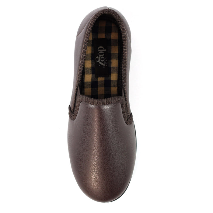 Trent II Brown Slipper