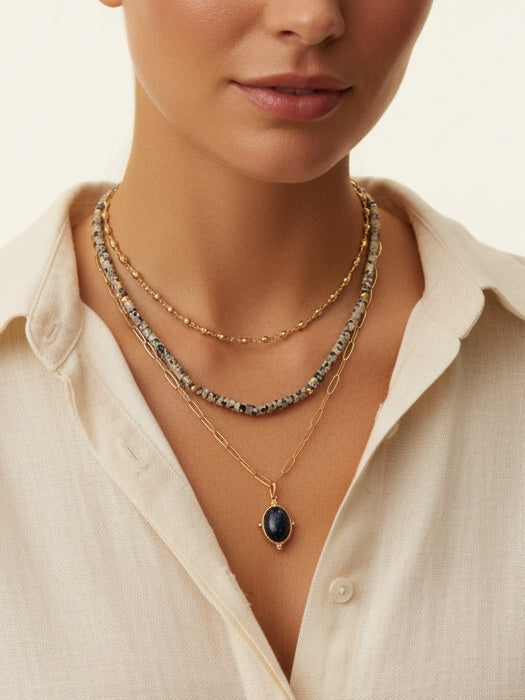 TRIPLE THREAT 3 Layer Necklace