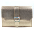 Trixabel Gold Satin Bag