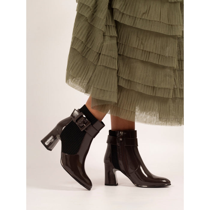 Trudy Grey Ankle Boot