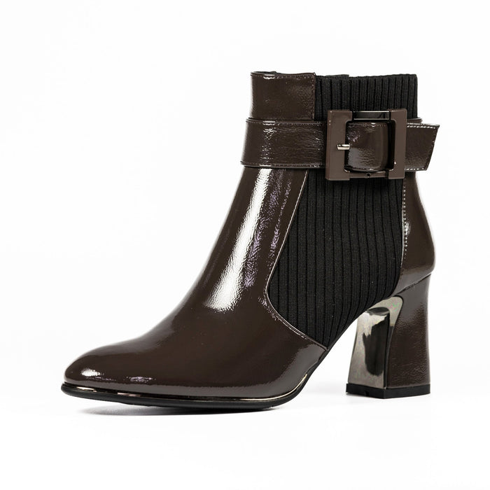 Trudy Grey Ankle Boot