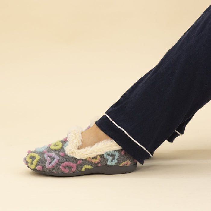 Truffle Grey Full Slipper