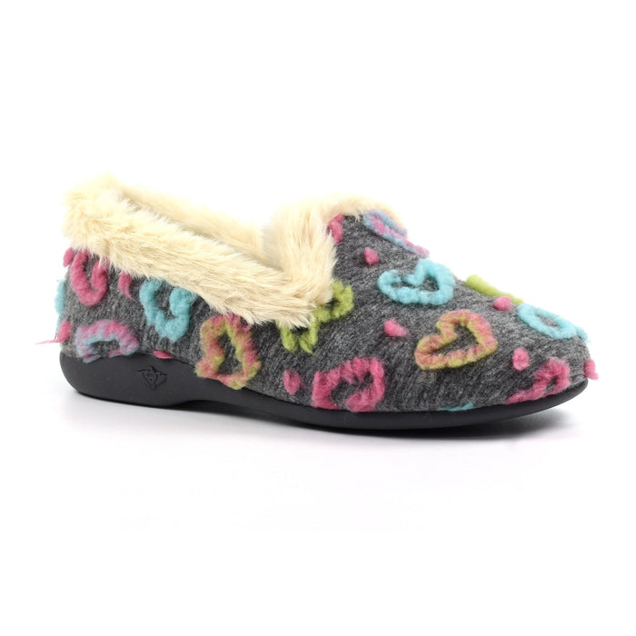 Truffle Grey Full Slipper