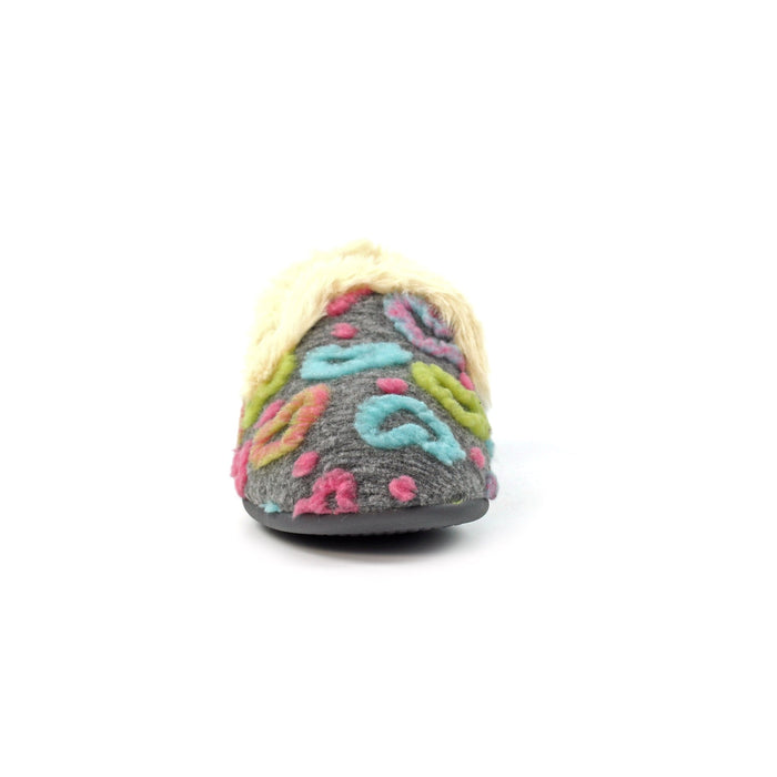 Truffle Grey Full Slipper
