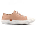 Truffle II Nude Leather Plimsoll