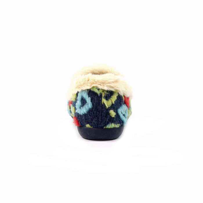 Truffle Navy Full Slipper