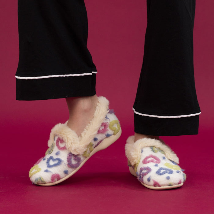 Truffle White Full Slipper