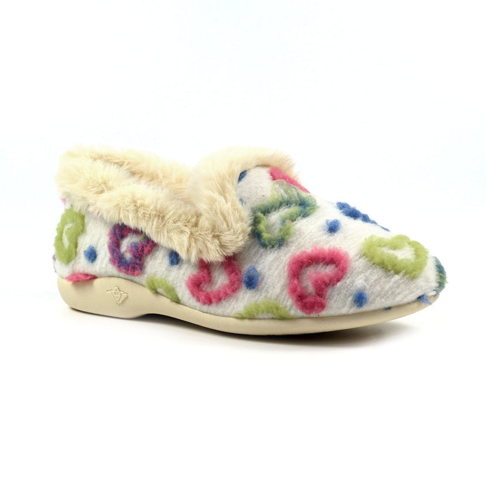 Truffle White Full Slipper