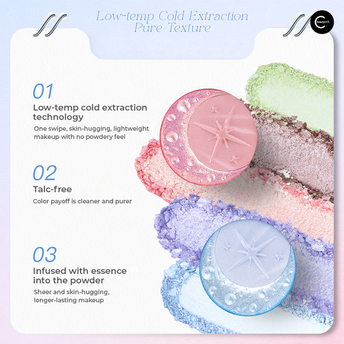 Truth‘Key Starfall Moon Palette Dual-Color Eyeshadow style #Y03 detail