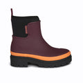 Tully Boot // Plum & Neon Orange [Retired]