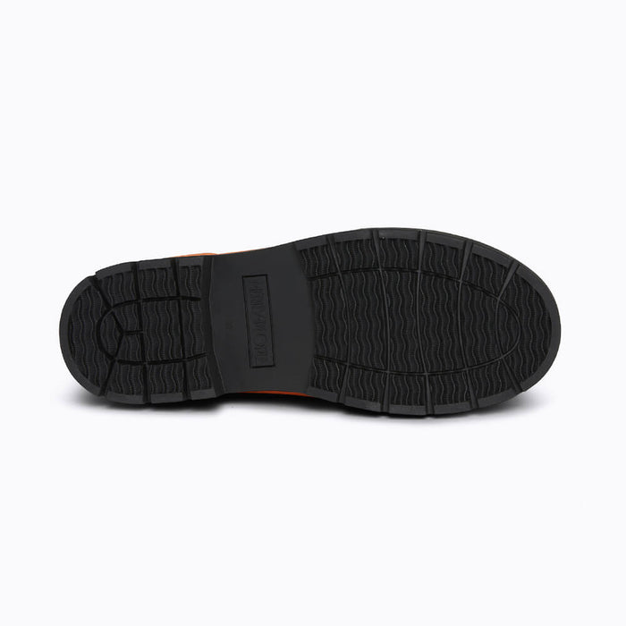 Tully Boot // Plum & Neon Orange [Retired]