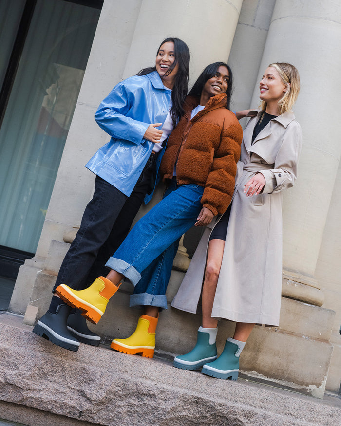 Tully Boot // Teal & Grey [Retired]
