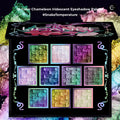 Ucanbe 10-Color Chameleon Iridescent Eyeshadow Palette - #Snake Temperature style #Snake Temperature