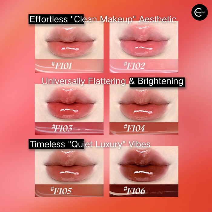 Uhue High-Shine Lip Gloss style #F102 Dewy Rose