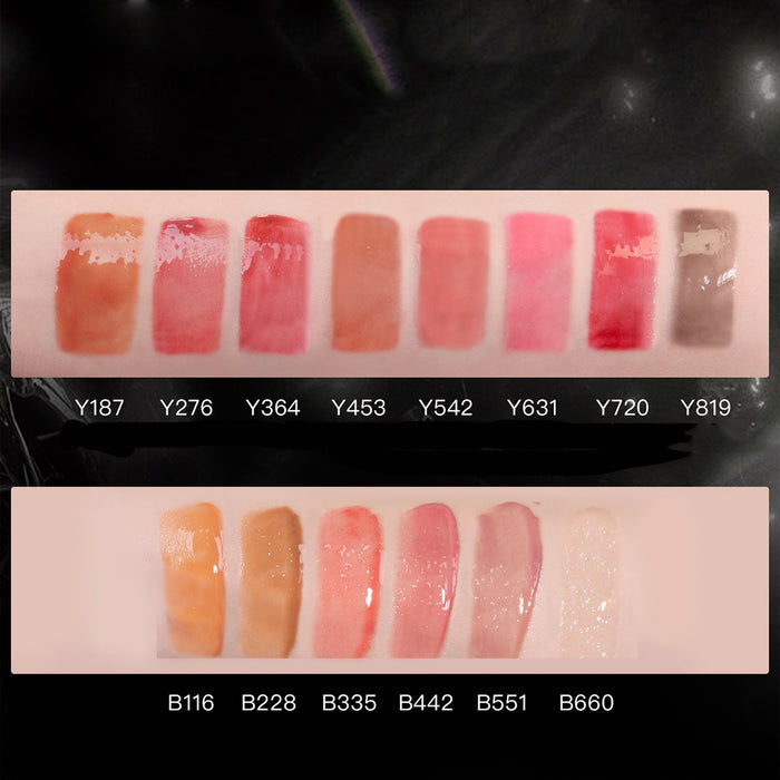 Uhue Sweet Cool Black Pink & Blue Way Glossy Lip Lacquer B228
