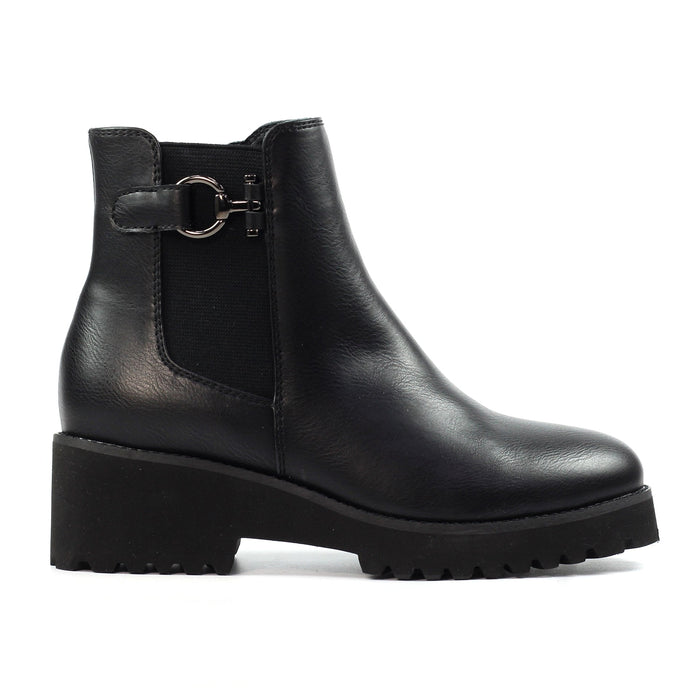 Union Black Ankle Boot