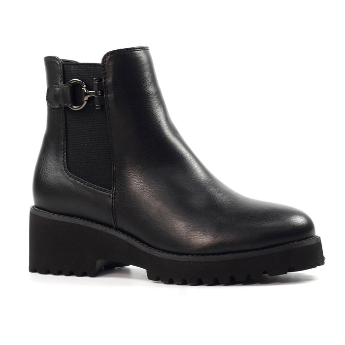 Union Black Ankle Boot