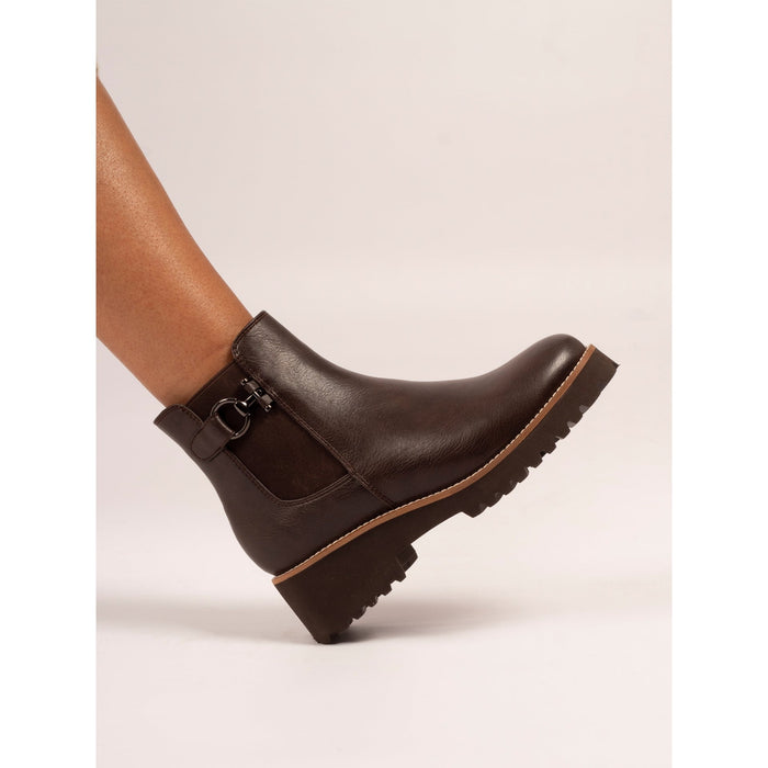Union Brown Ankle Boot