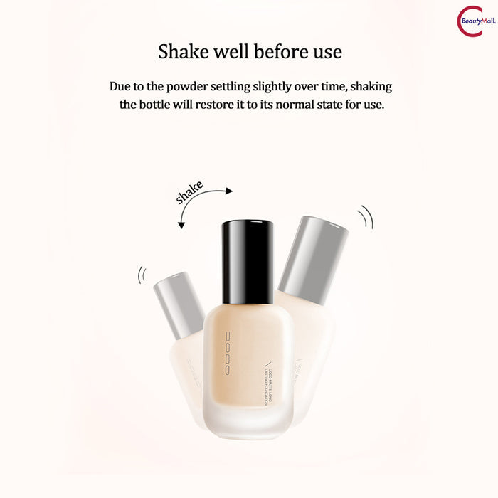 UODO Matte Long-lasting Foundation 颜色 W02