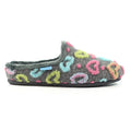 Valentine Grey Mule Slipper