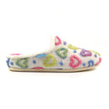 Valentine White Mule Slipper