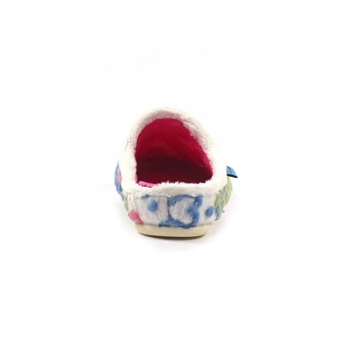 Valentine White Mule Slipper