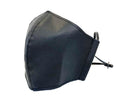 Vegan Leather Face Mask fabric face covering mask