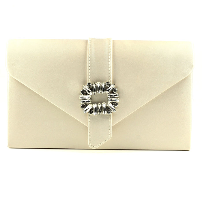 Venice Champagne Satin Bag