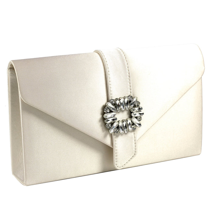Venice Champagne Satin Bag