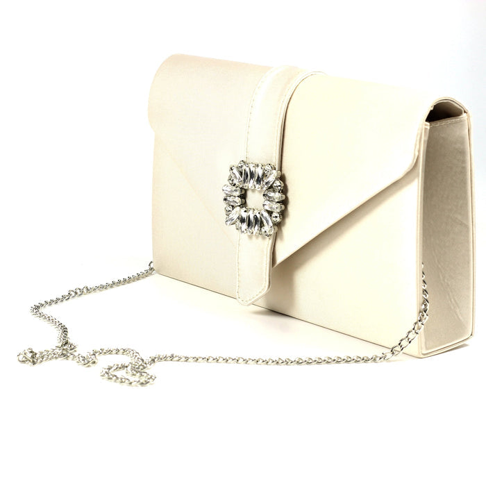 Venice Champagne Satin Bag