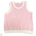 Vest Designer By Lilly Pulitzer In Pink & White, Size: M