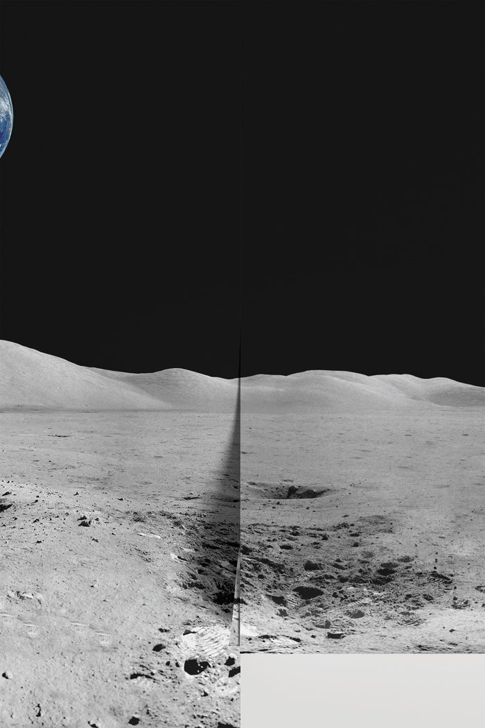 View of Earth from the Moon