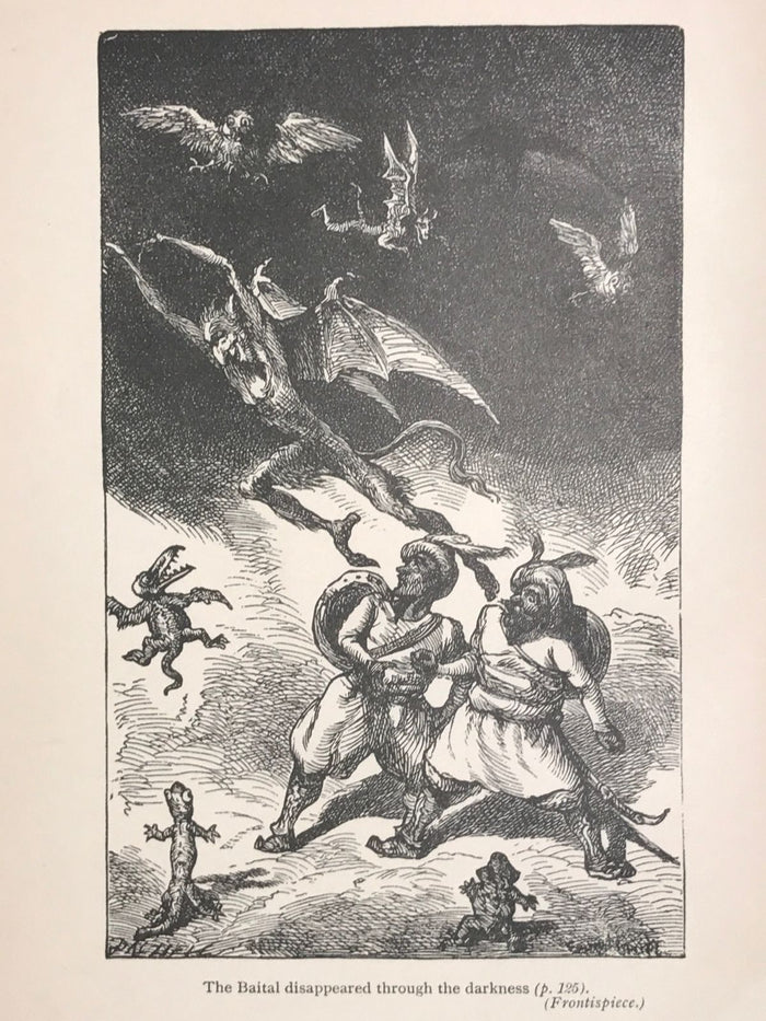 VIKRAM AND THE VAMPIRE: TALES OF HINDU DEVILRY, Richard Burton Memorial Ed, 1893