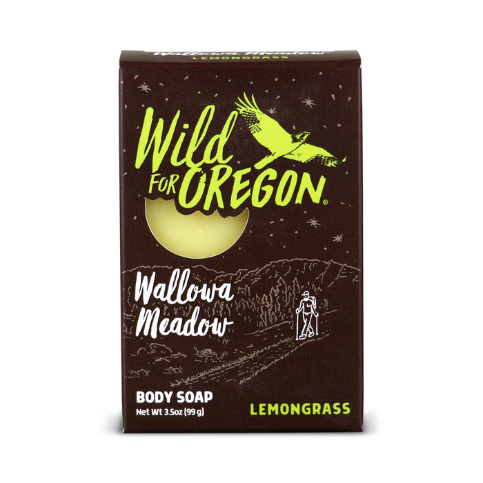Wallowa Meadow Lemongrass | Bar Soap | Revitalizing for Dull, Tired Skin