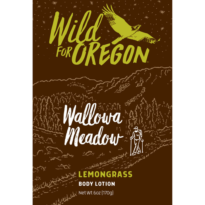 Wallowa Meadow Lemongrass | Body Lotion | Moisturizing for Dry Skin