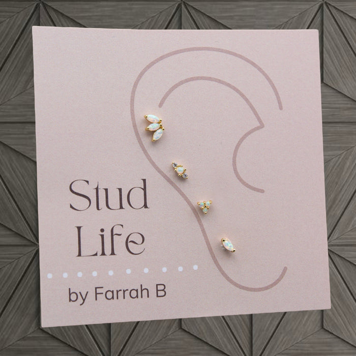 WANDERLUST Stud Earring Set