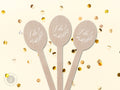 Wedding Stir Sticks #15 - Wooden Stir Sticks, Round, Oval, Rectangle Stir Sticks, Wedding Favor, Wedding Drink Stir Stick, Custom Stir Stick