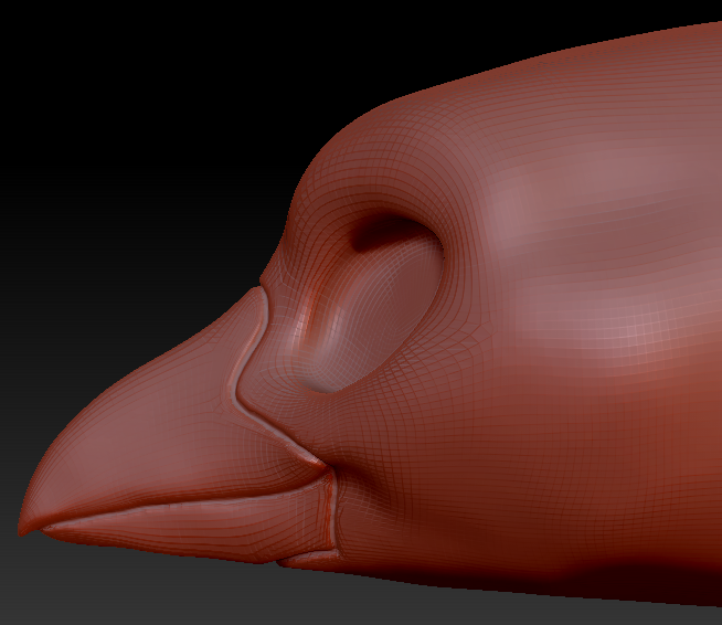 Western Kemono Raven Head Base