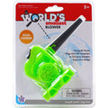 Westminster 111351 World's Smallest Blower Dual Powered, Green