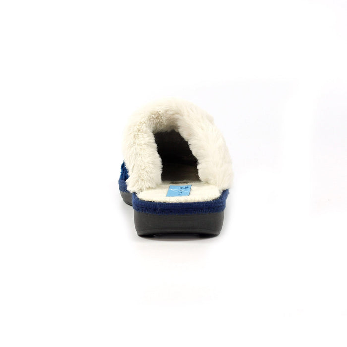 Wilder Blue Mule Slipper