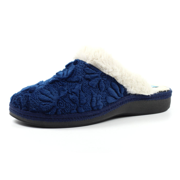 Wilder Blue Mule Slipper