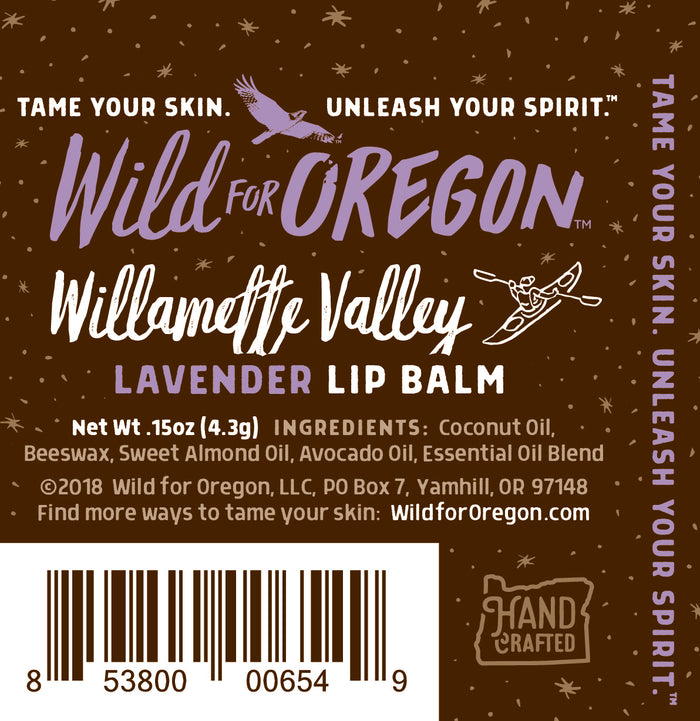 Willamette Valley Lip Balm | Lavender | Calming & Nourishing