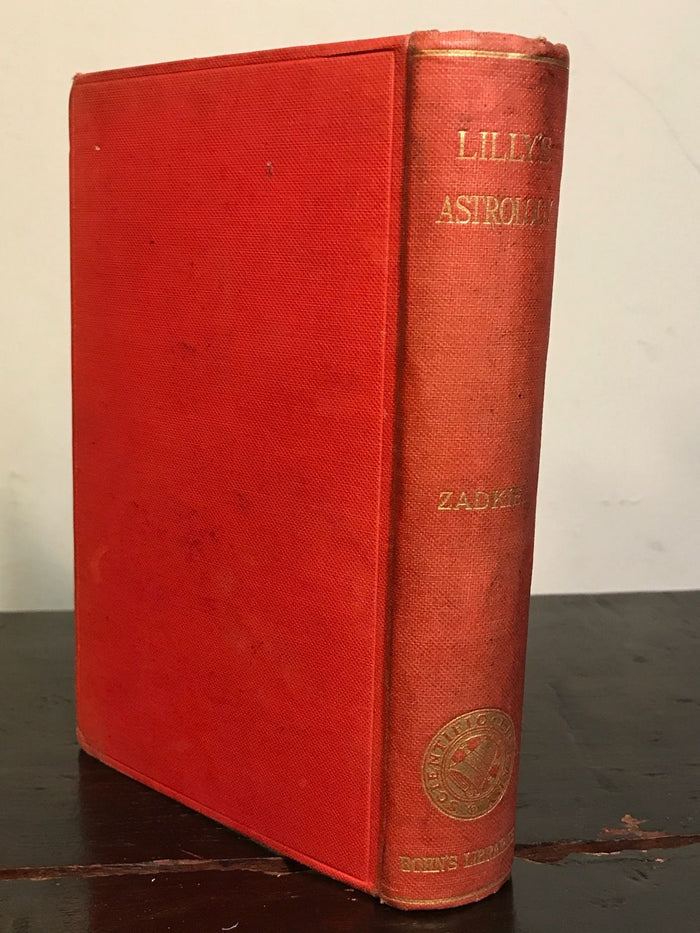 WILLIAM LILLY, INTRODUCTION TO ASTROLOGY & GRAMMAR OF ASTROLOGY 1939 ILLUSTRATED