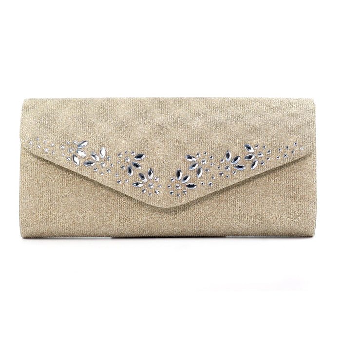 Willow Gold Clutch Bag