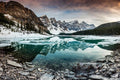 Winter Mountains & Lake Wall Mural-Wall Mural-Eazywallz