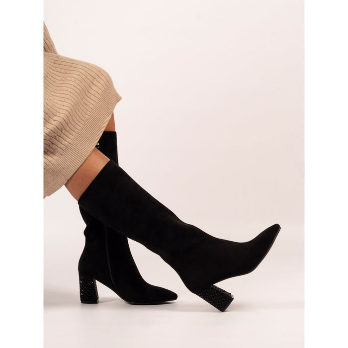 Witham Black Long Boot