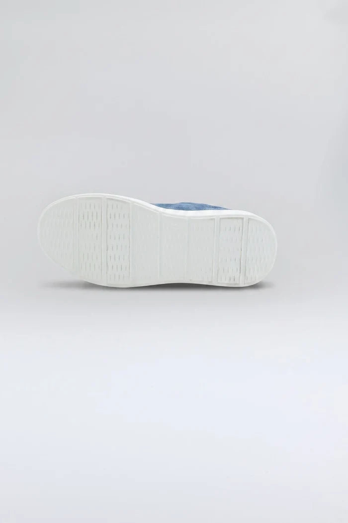Women's "Evita Peron" Sporty Sneakers with Pearls