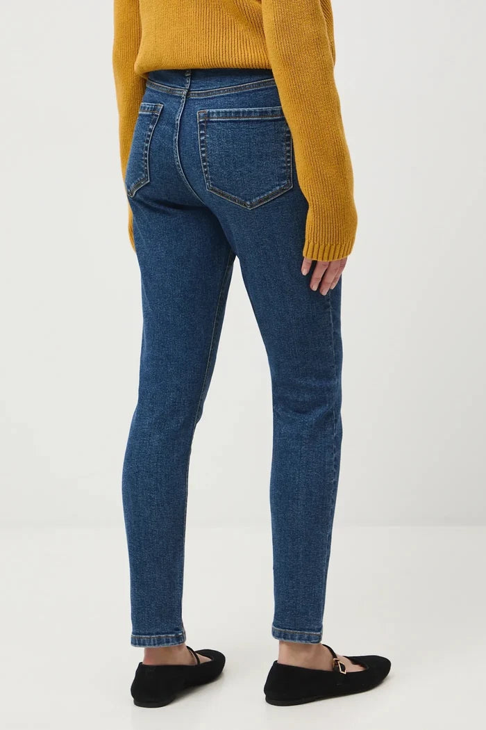 Дамски дънки тип "Slim Fit" в класическо синьо Medicine Roberto Fashion Store Jeans RS26SJD010-55J-36 36