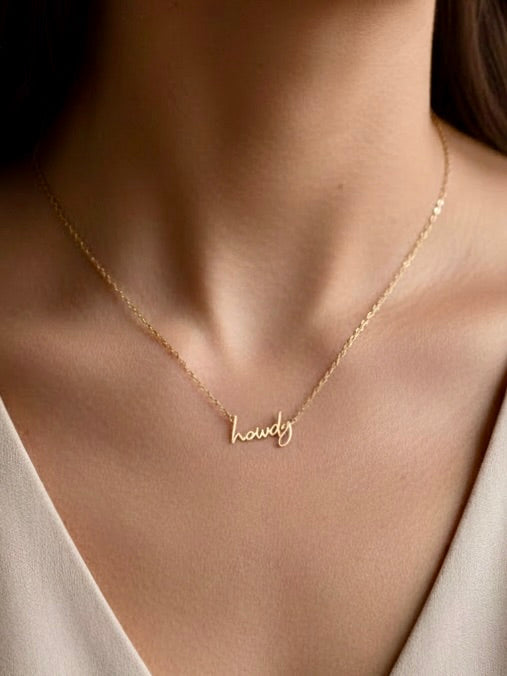 WORD OF MOUTH Necklaces